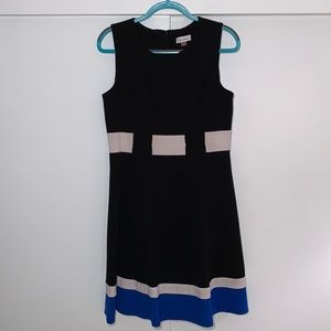 Calvin Klein color block dress‎